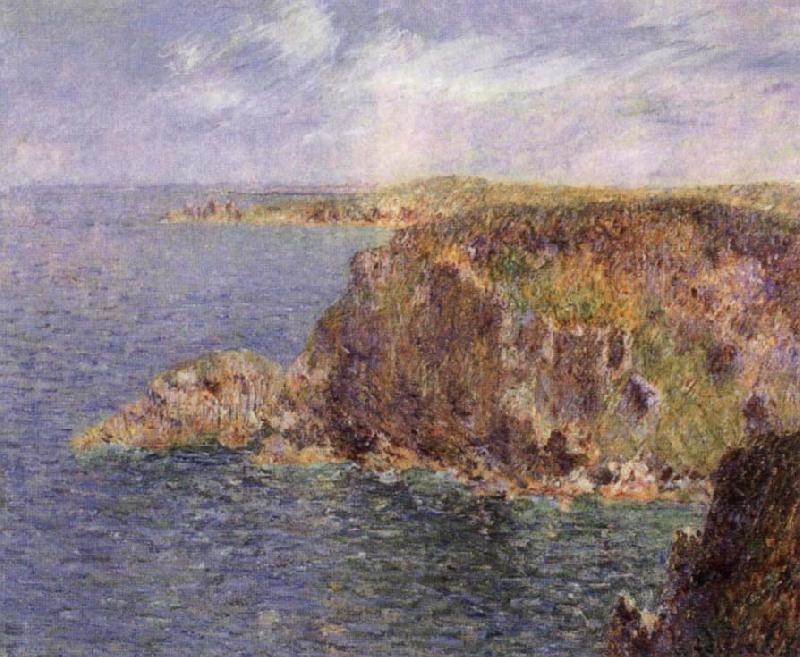 Gustave Loiseau Cape Frehel and La Teignouse Cliffs oil painting image
